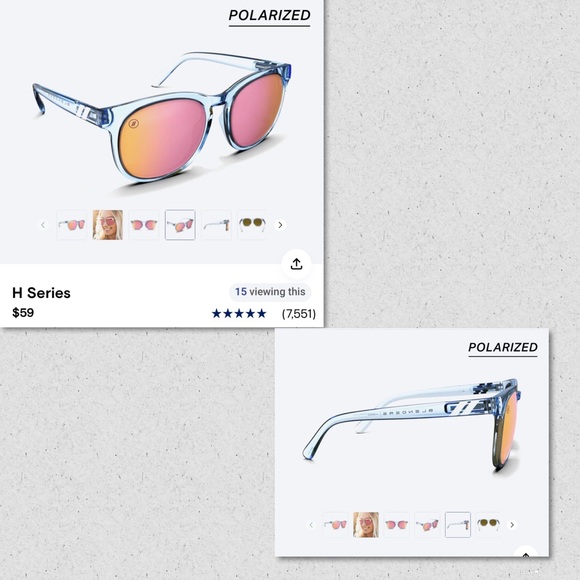 Blenders Eyewear Sunglasses with Polarized Lenses